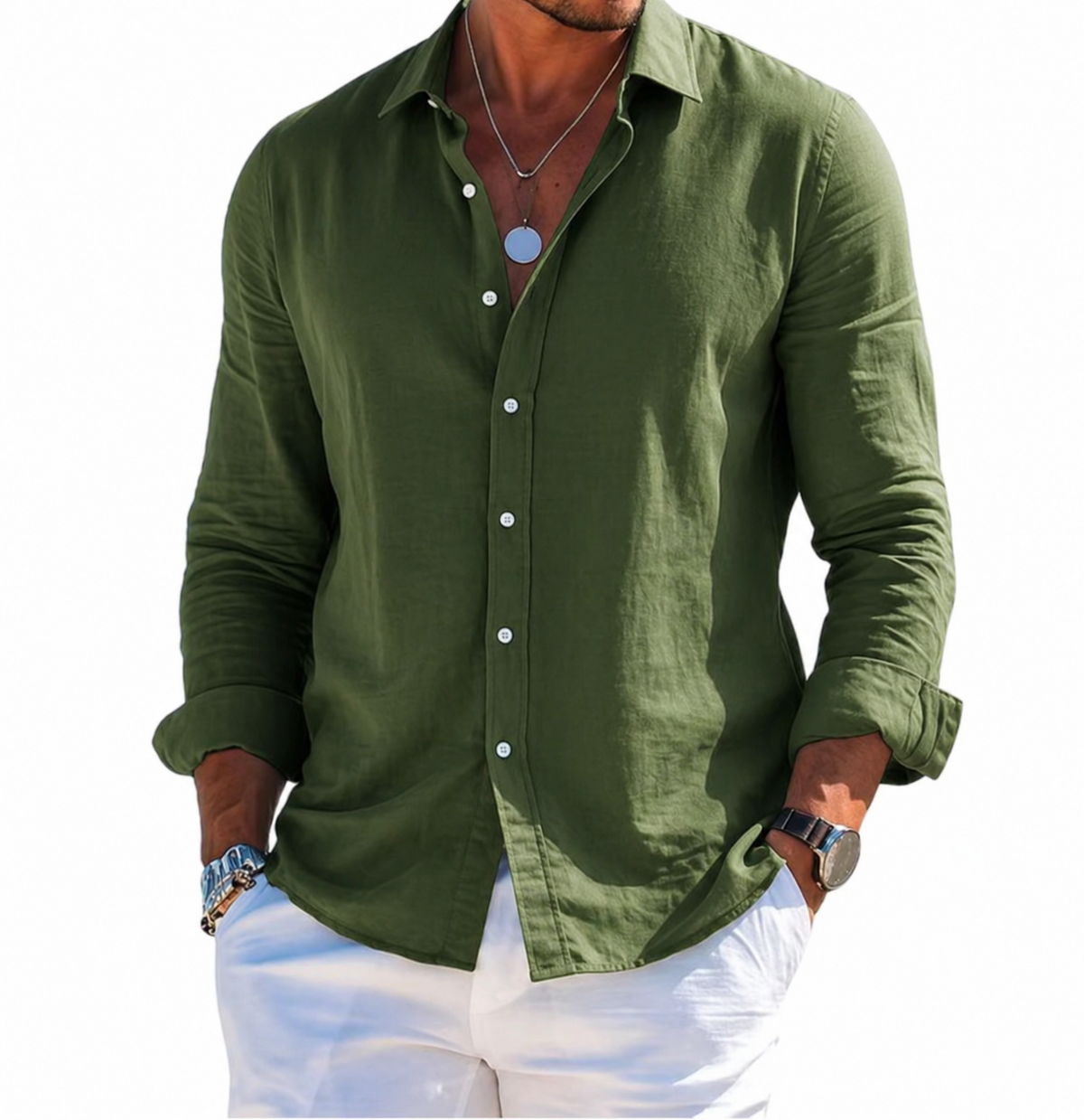 Victor Heren Overhemd | Comfortabele Katoenmix, Casual Stijl