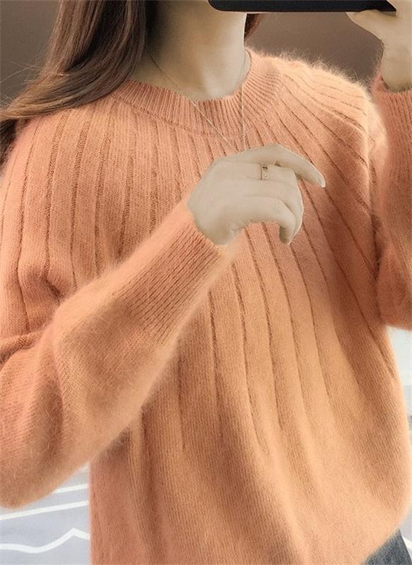 Daisy Dames Pullover | Warme Beige Trui