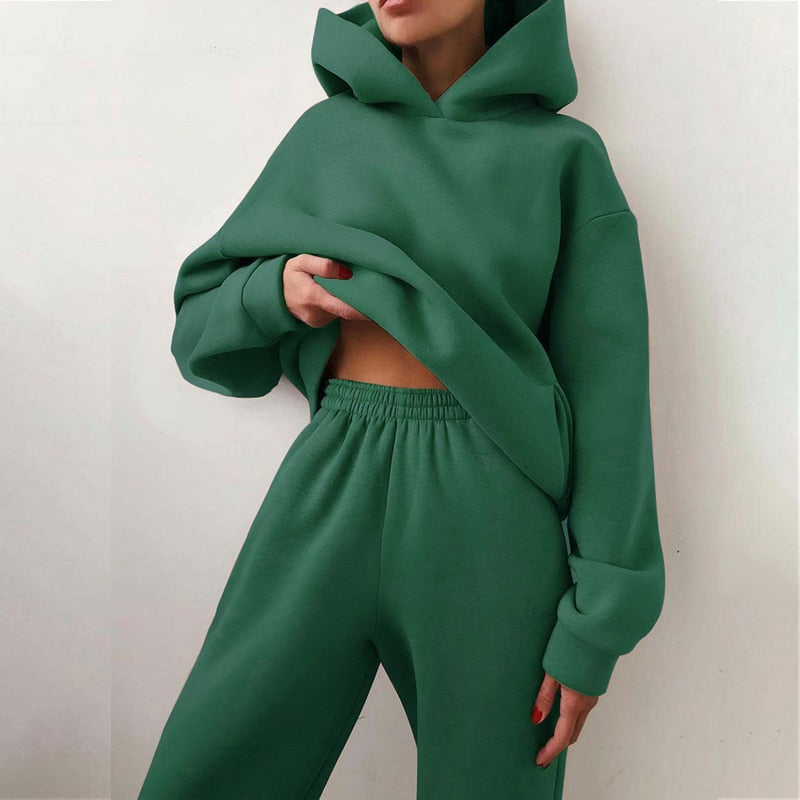 Diva Dames Loungewear Set | Zachte Sweater en Jogger, Relaxed Fit