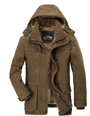Milan Heren Winterjas | Warme Fleece Voering, Stoer Design