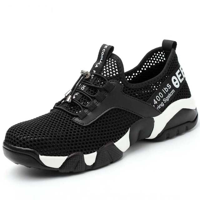 Saffier Heren Werkschoenen S3 | Stalen Neus, Ademend, Anti-Slip