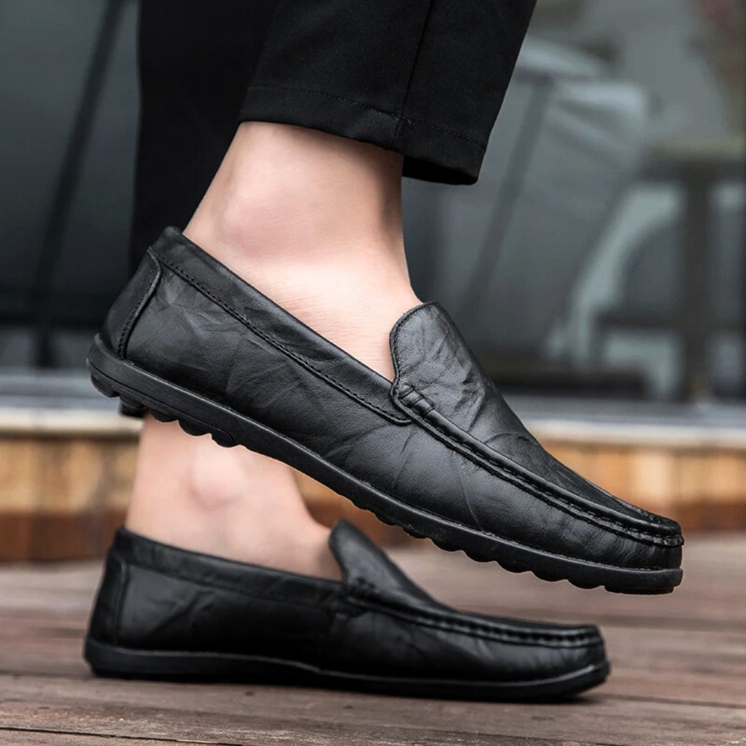 Sierra Heren Loafers Zwart | Comfortabele Pasvorm, Casual en Formeel