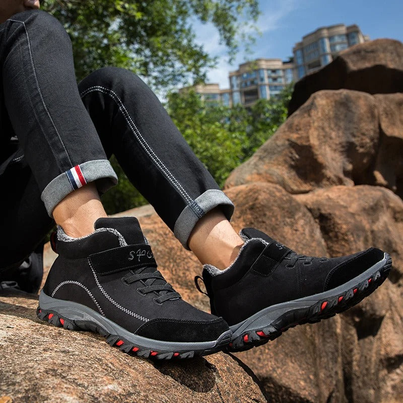 Winston Heren Enkellaarzen | Waterdicht Suède, Antislip Grip