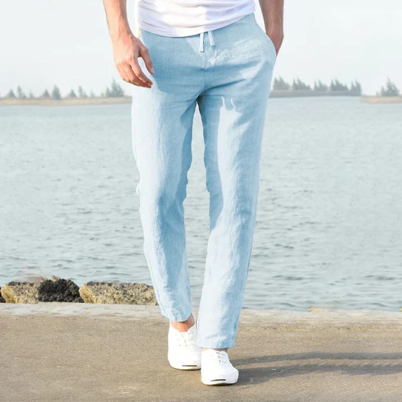 MILO | Luchtige Linnen Zomerbroek voor Heren