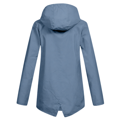 Dames Regenjack met Capuchon – Waterdicht & Modern