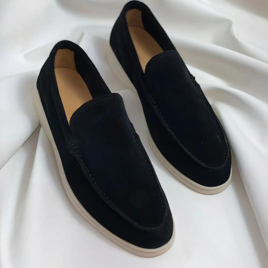 Adrian | Stijlvolle Suède Loafers – Tijdloze Klasse & Comfort