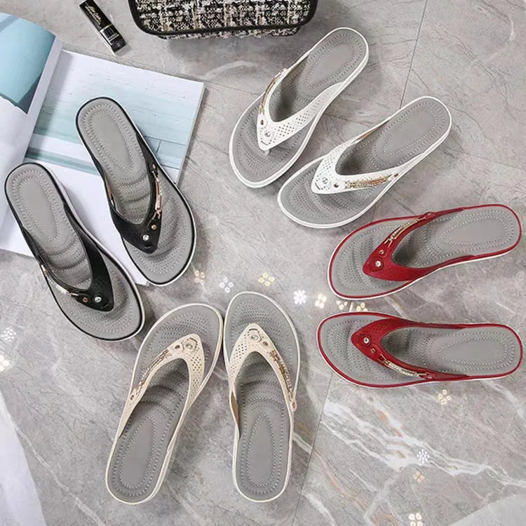 Liora | Orthopedische Zomerslippers met Zacht Voetbed