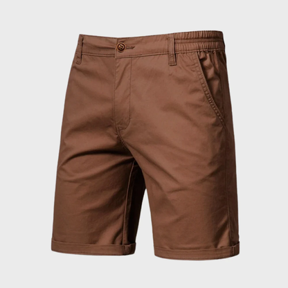 CAEDEN | Heren Chino Short – Casual Korte Broek met Elastische Taille
