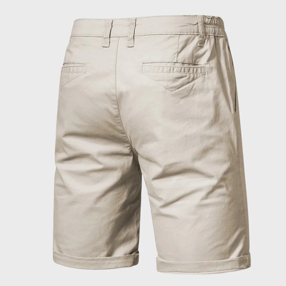 CAEDEN | Heren Chino Short – Casual Korte Broek met Elastische Taille