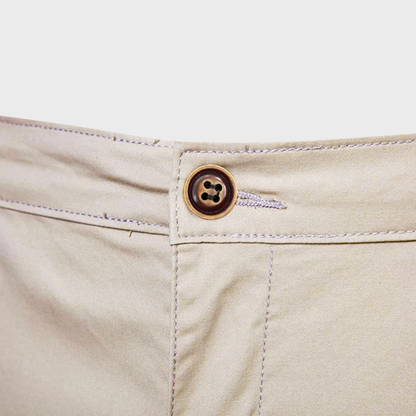 CAEDEN | Heren Chino Short – Casual Korte Broek met Elastische Taille