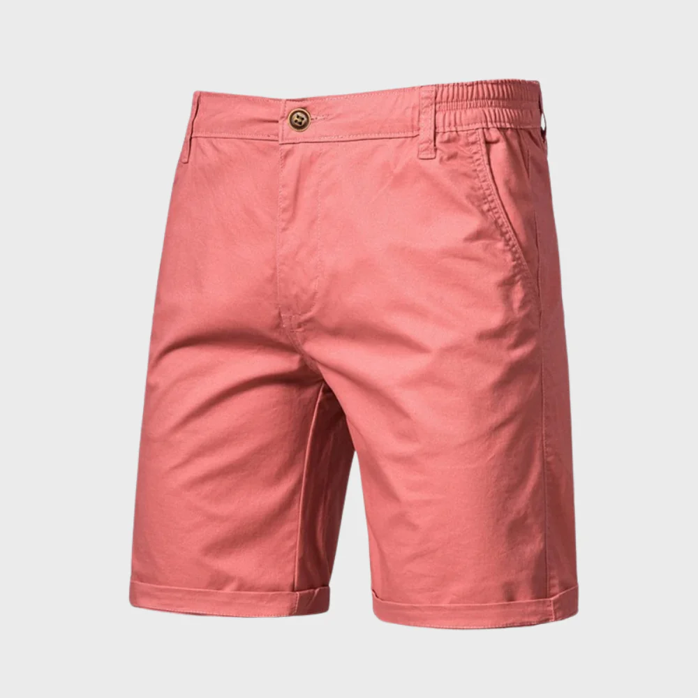 CAEDEN | Heren Chino Short – Casual Korte Broek met Elastische Taille