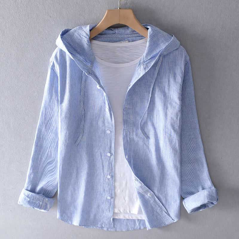 Ava Dames Blouse | Luchtige Linnenmix, Losse Pasvorm 0