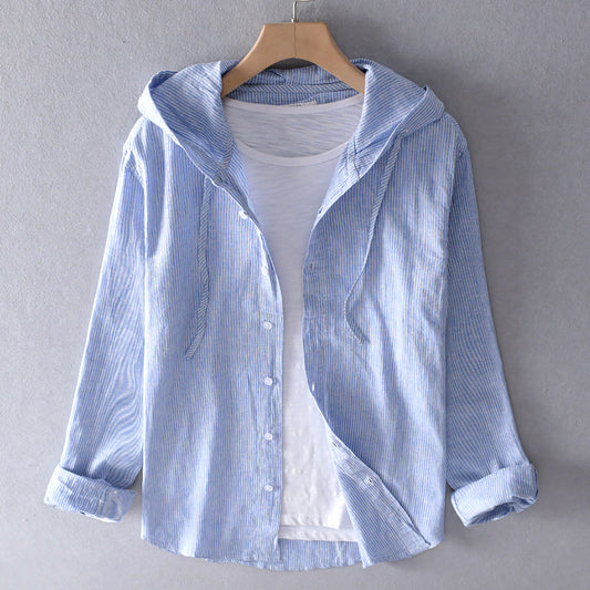 Ava Dames Blouse | Luchtige Linnenmix, Losse Pasvorm 0