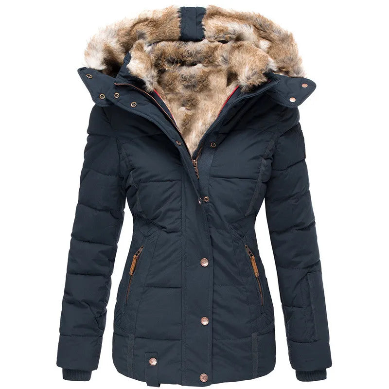 Chique Dames Winterjas | Hoogwaardige Polyester, Elegant en Comfortabel 9