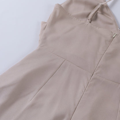 Sorella | Elegante Maxi Jurk met Overslag en Hoge Split