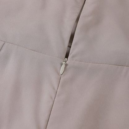 Sorella | Elegante Maxi Jurk met Overslag en Hoge Split