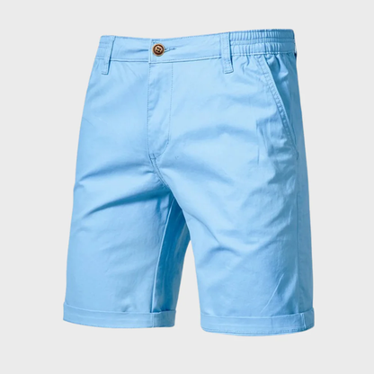 CAEDEN | Heren Chino Short – Casual Korte Broek met Elastische Taille