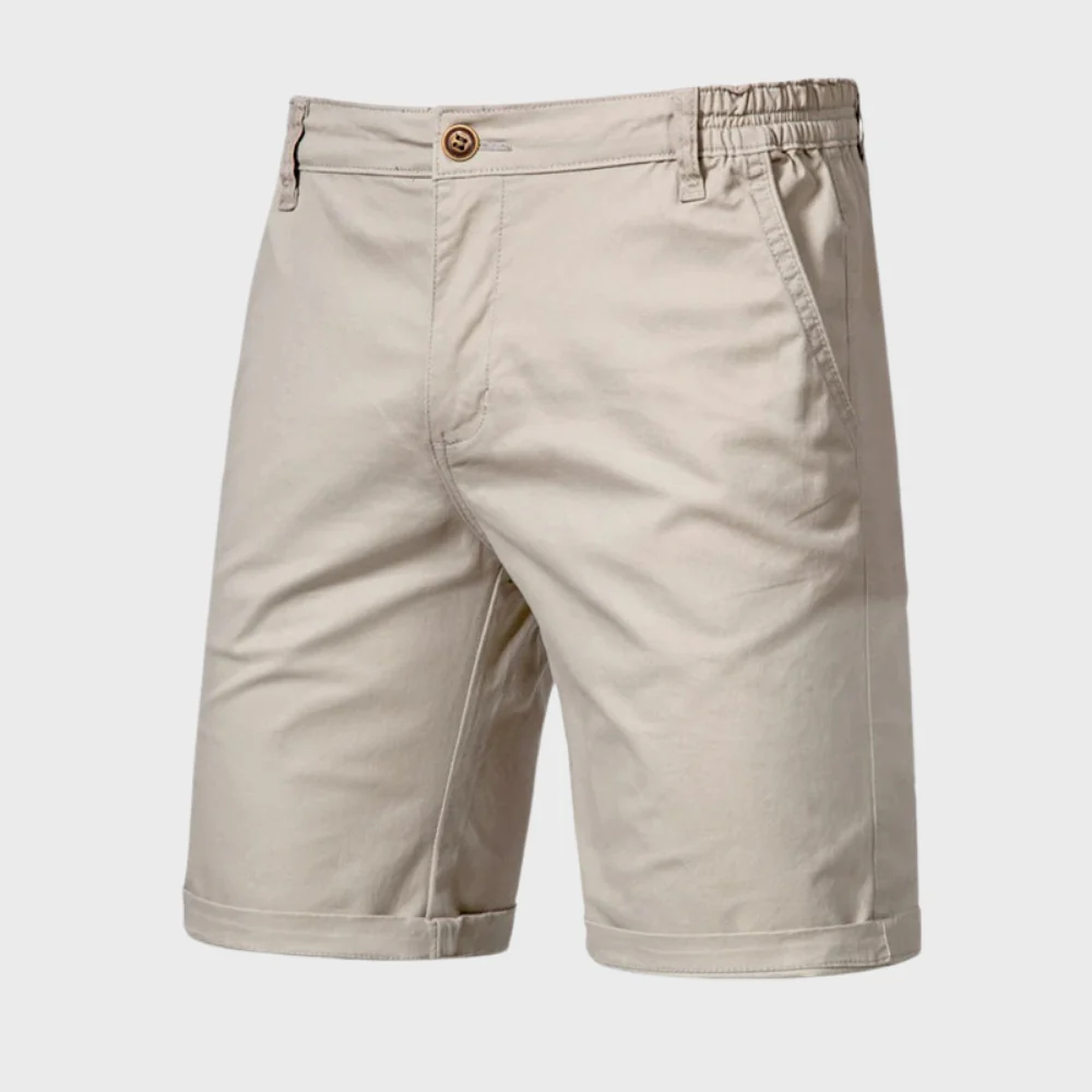 CAEDEN | Heren Chino Short – Casual Korte Broek met Elastische Taille