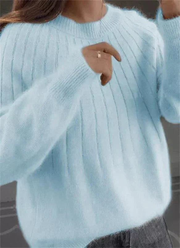 Daisy Dames Pullover | Warme Beige Trui