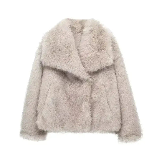 Dames Winterjas met Luxe Voering en Licht Getailleerde Pasvorm – Elegante Winterjas Dames