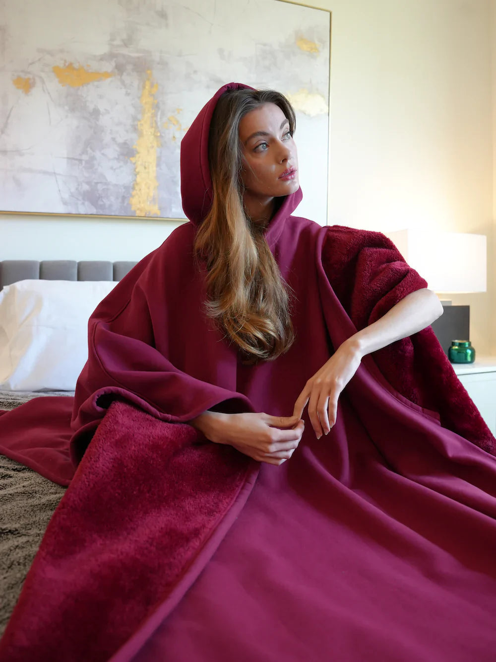Eden Hoodie Deken | 100% Polyester, Oversized Comfort 4