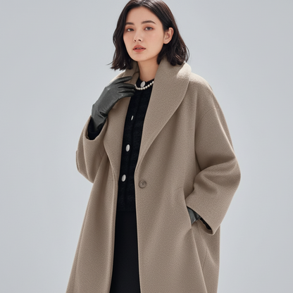Melany | Dames Winter Klassieker Trenchcoat | Warm