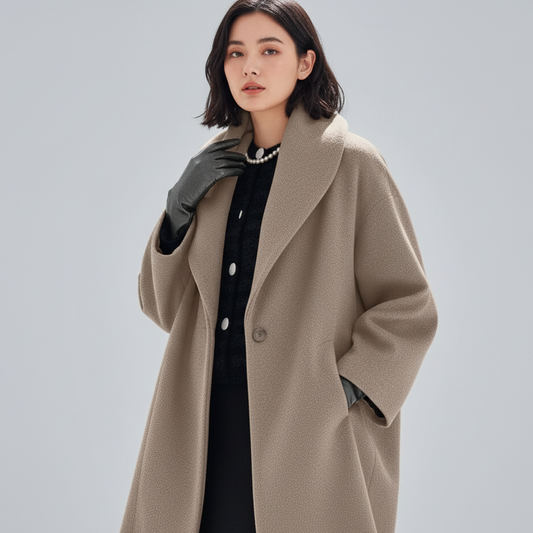 Melany | Dames Winter Klassieker Trenchcoat | Warm