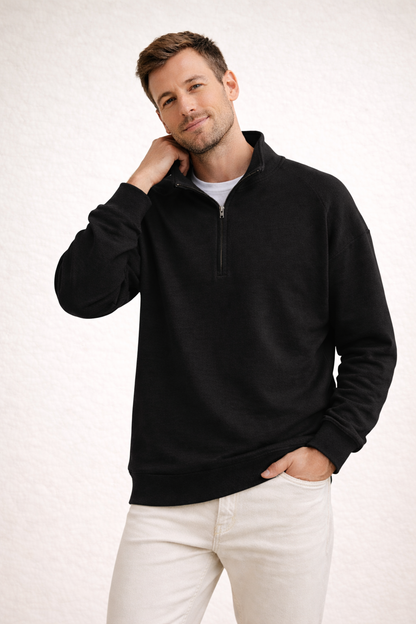 Hugo Heren Sweatshirt | Zachte Stof, Casual Met Opstaande Kraag 5