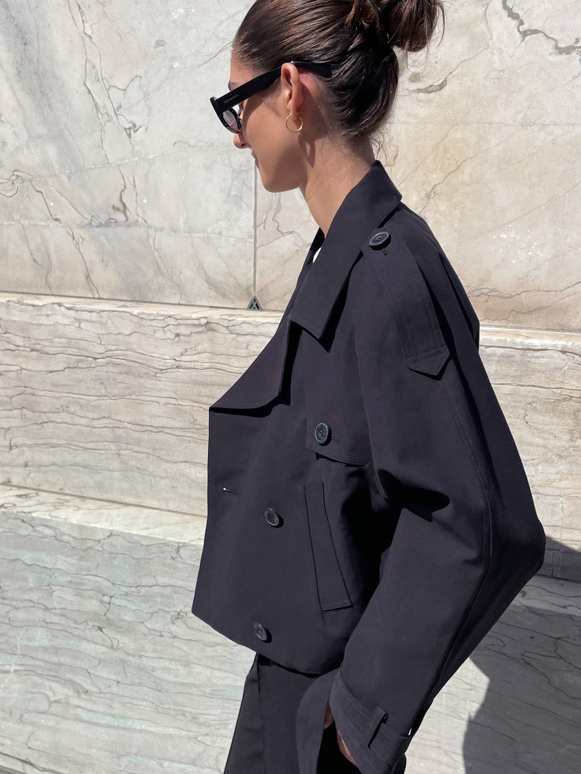 Kira Dames Trenchcoat | Korte Lichtgewicht, Elegante Pasvorm in Groen