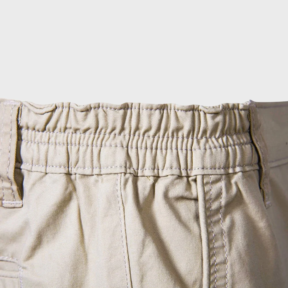 CAEDEN | Heren Chino Short – Casual Korte Broek met Elastische Taille