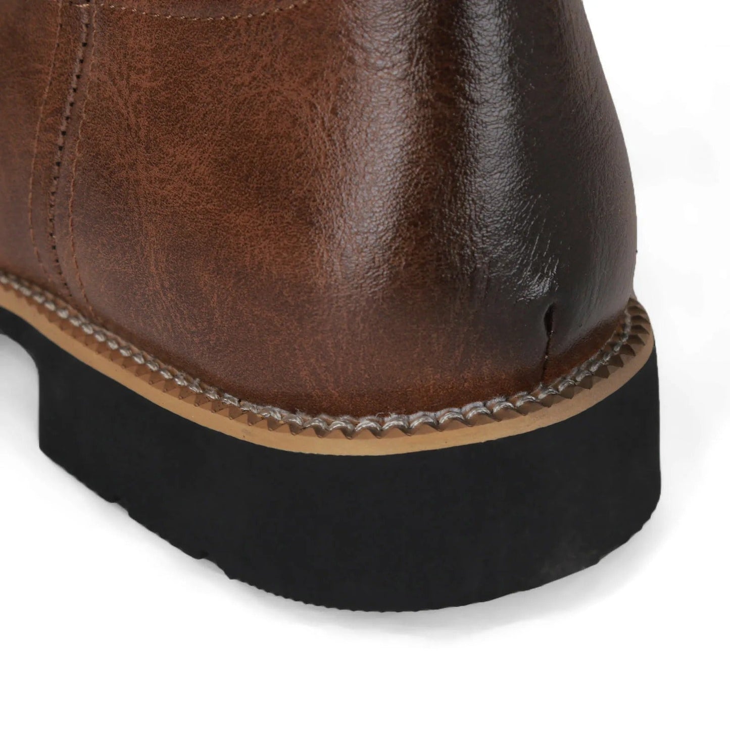 Loren Heren Cowboylaarzen | Duurzaam PU-leer, Stoer en Comfortabel
