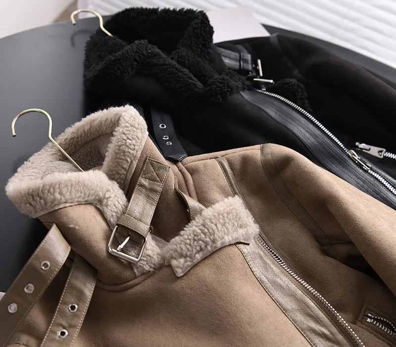 Luna Damesjas Winter | Suède, Warm en Trendy 6