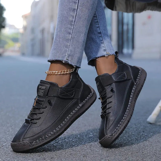 Meya Sneakers voor Mannen | Orthopedisch Ontwerp, Ademend Leer 0
