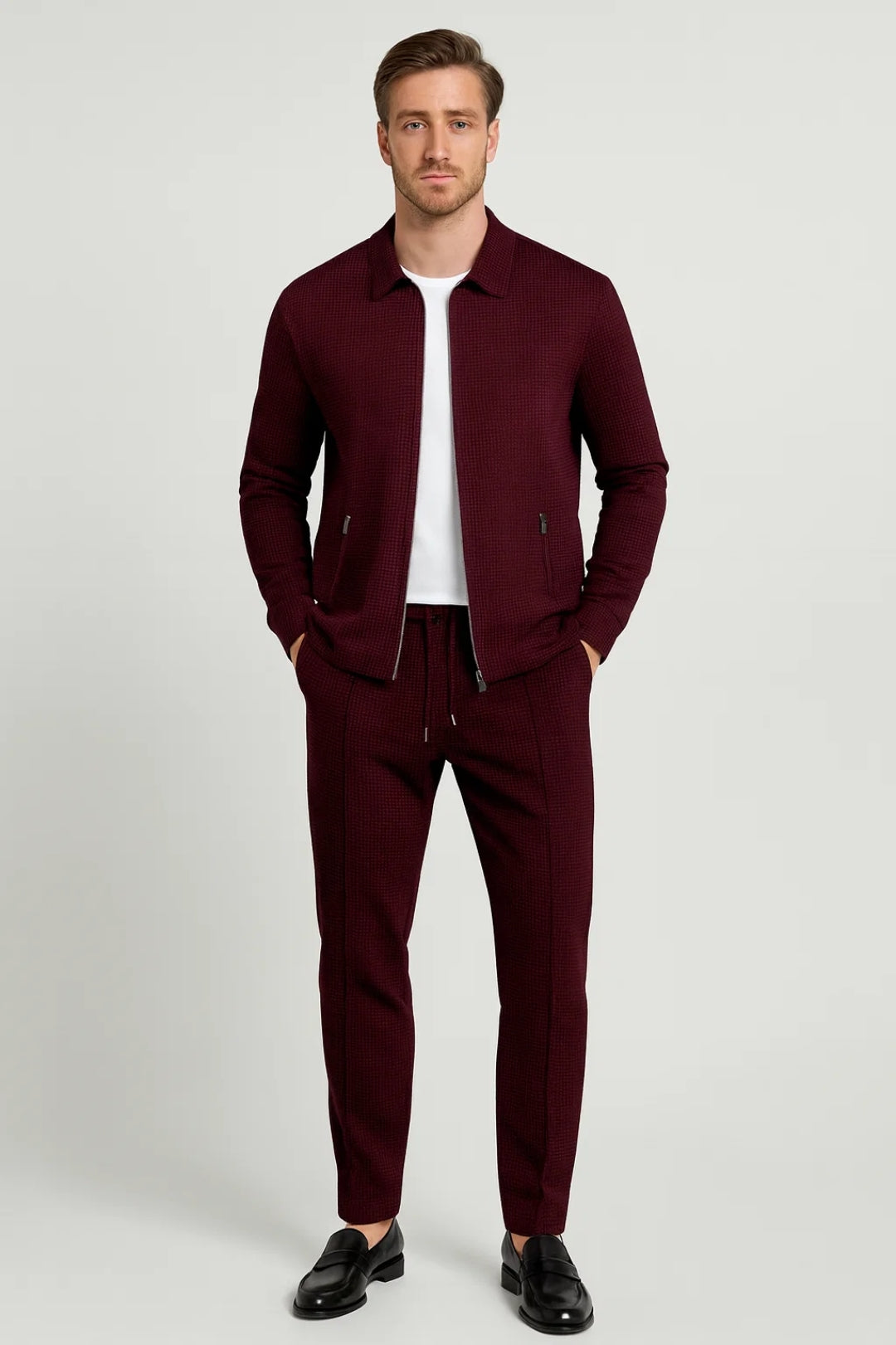 Milo Heren Set | Minimalistisch Tweedelig, Casual Comfort 0