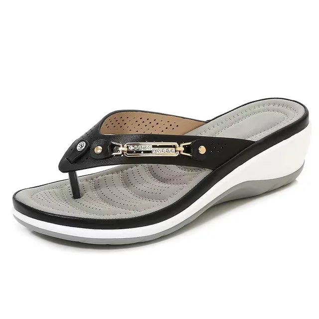 Liora | Orthopedische Zomerslippers met Zacht Voetbed