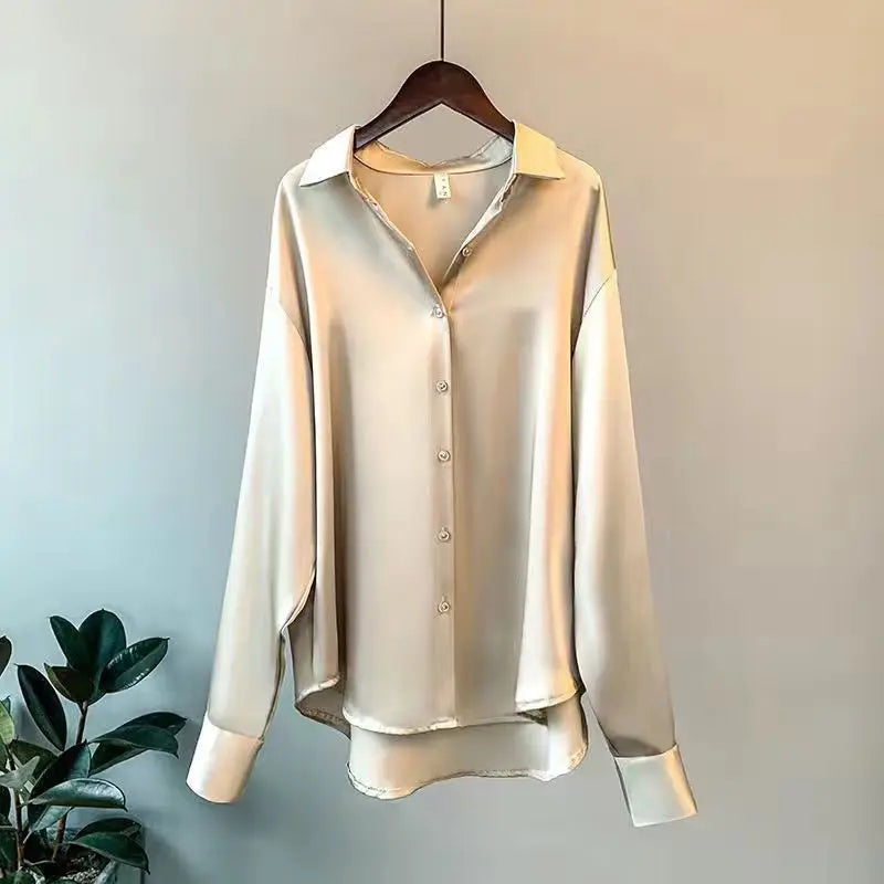 Knit Charm – Koreaans Shirt met Lange Mouwen