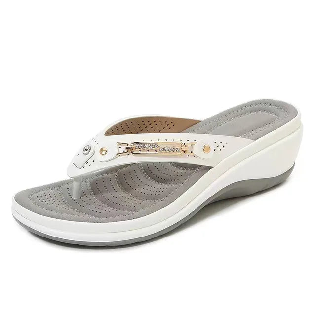 Liora | Orthopedische Zomerslippers met Zacht Voetbed