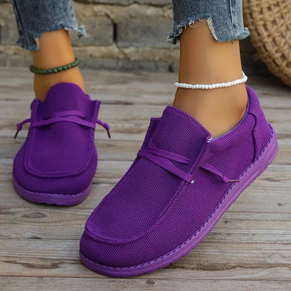 REVANA | Ademende platform sneakers met trendy hoogte