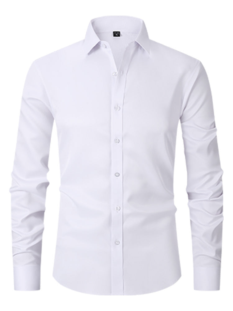 Sleek Heren Overhemd | Ademend Slim Fit, Kreukbestendig 12