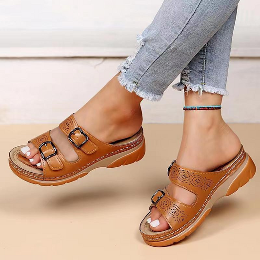 Sophie Dames Sandalen | Orthopedisch Comfort, Ademend en Verstelbaar 0