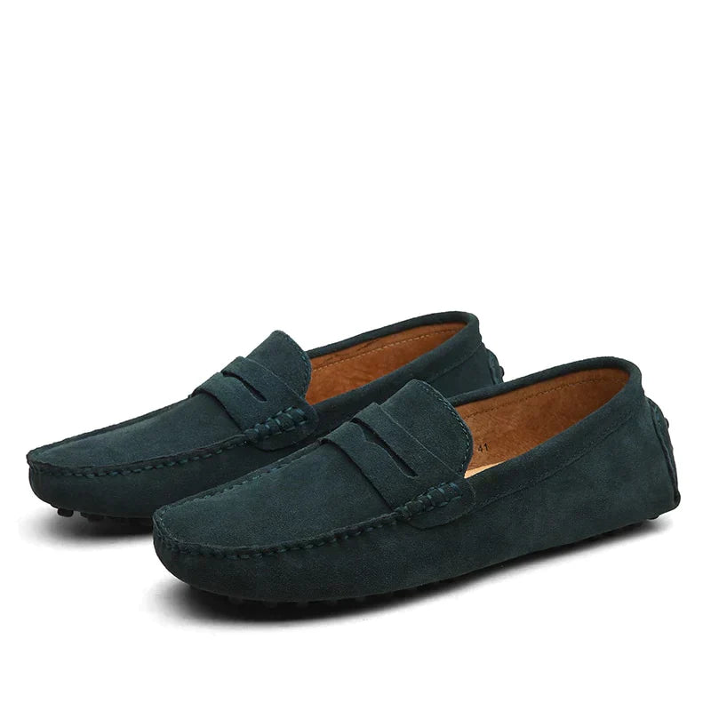 Sven Heren Loafers | Ademend Mesh, Zwart 2
