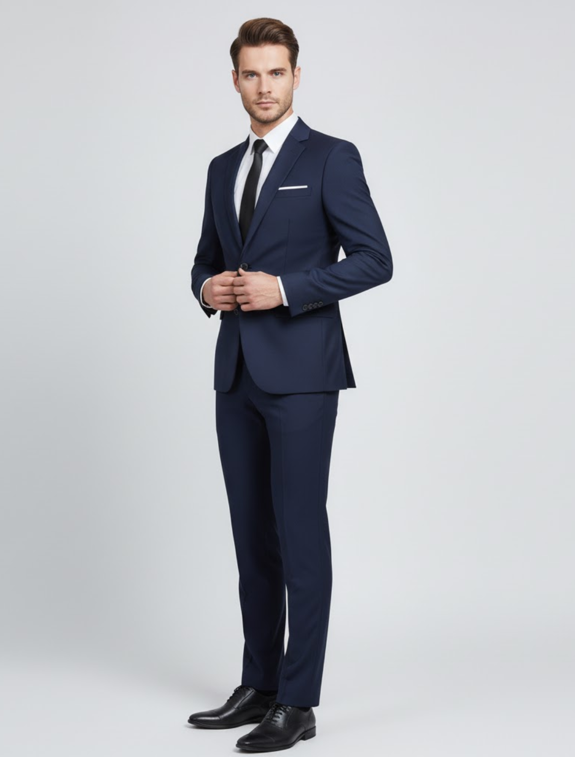 Timo Heren Slim Fit Pak | Elegante Stijl voor Formele Gelegenheden 0