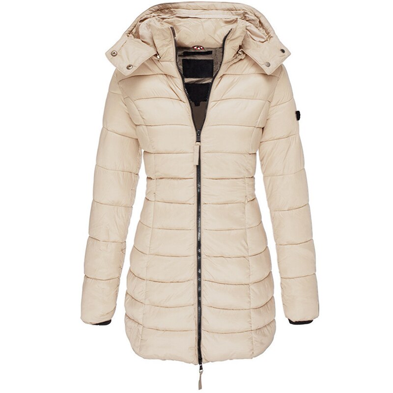 Wendy Damesjas Winter | Gewatteerd Polyester met Capuchon 2