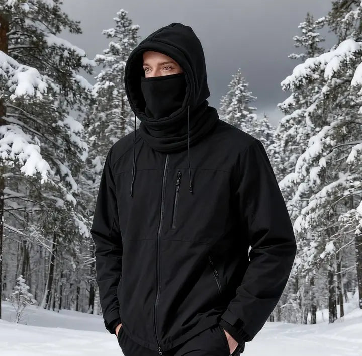 Wilde Unisex Winterbivakmuts | Winddicht Gebreide Stof