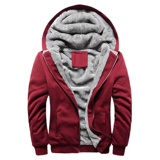 Willem Heren Hoodie | Warme Katoenmix, Sportief Design 0