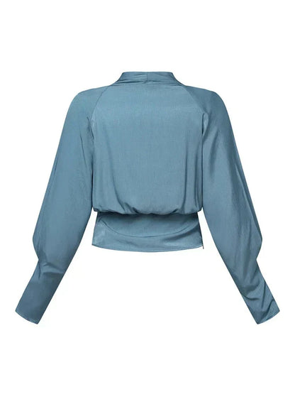 AMALIA | Blouse met Pofmouwen