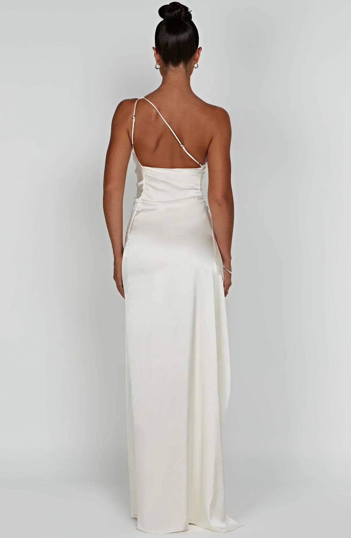 Luxe One-Shoulder Splitjurk