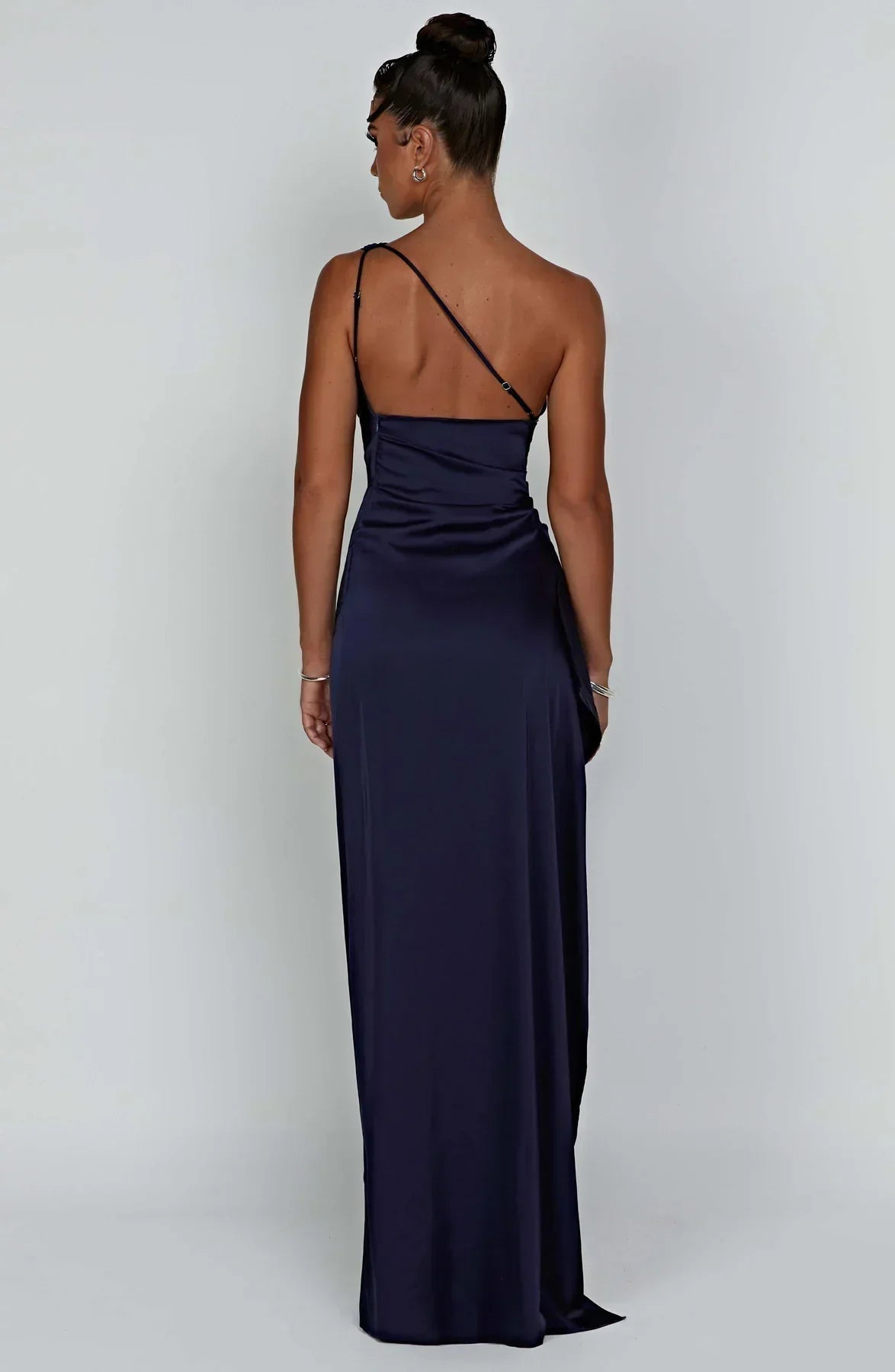 Luxe One-Shoulder Splitjurk