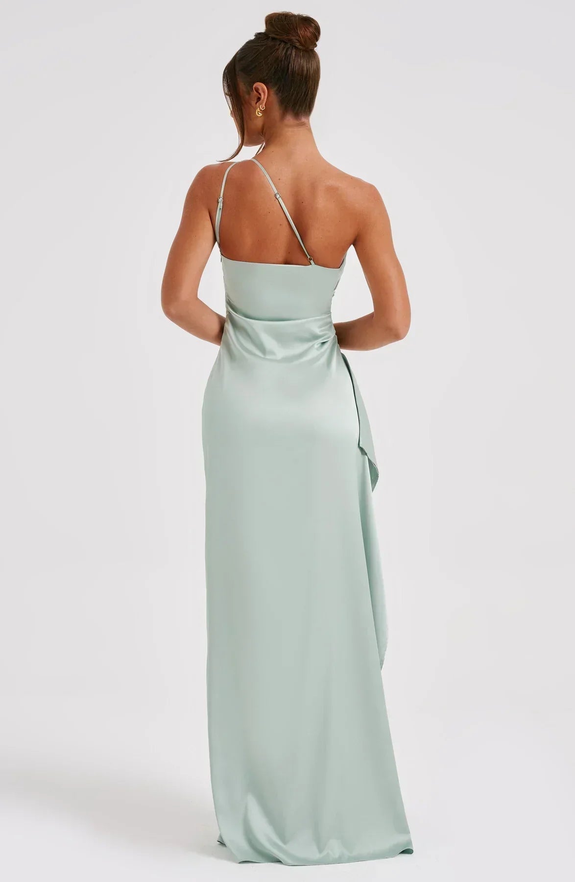 Luxe One-Shoulder Splitjurk