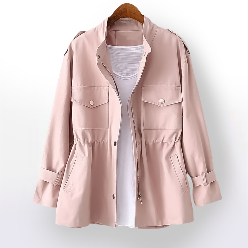 Casual trenchcoat voor dames van luxe Stof | Stijlvol en veelzijdig